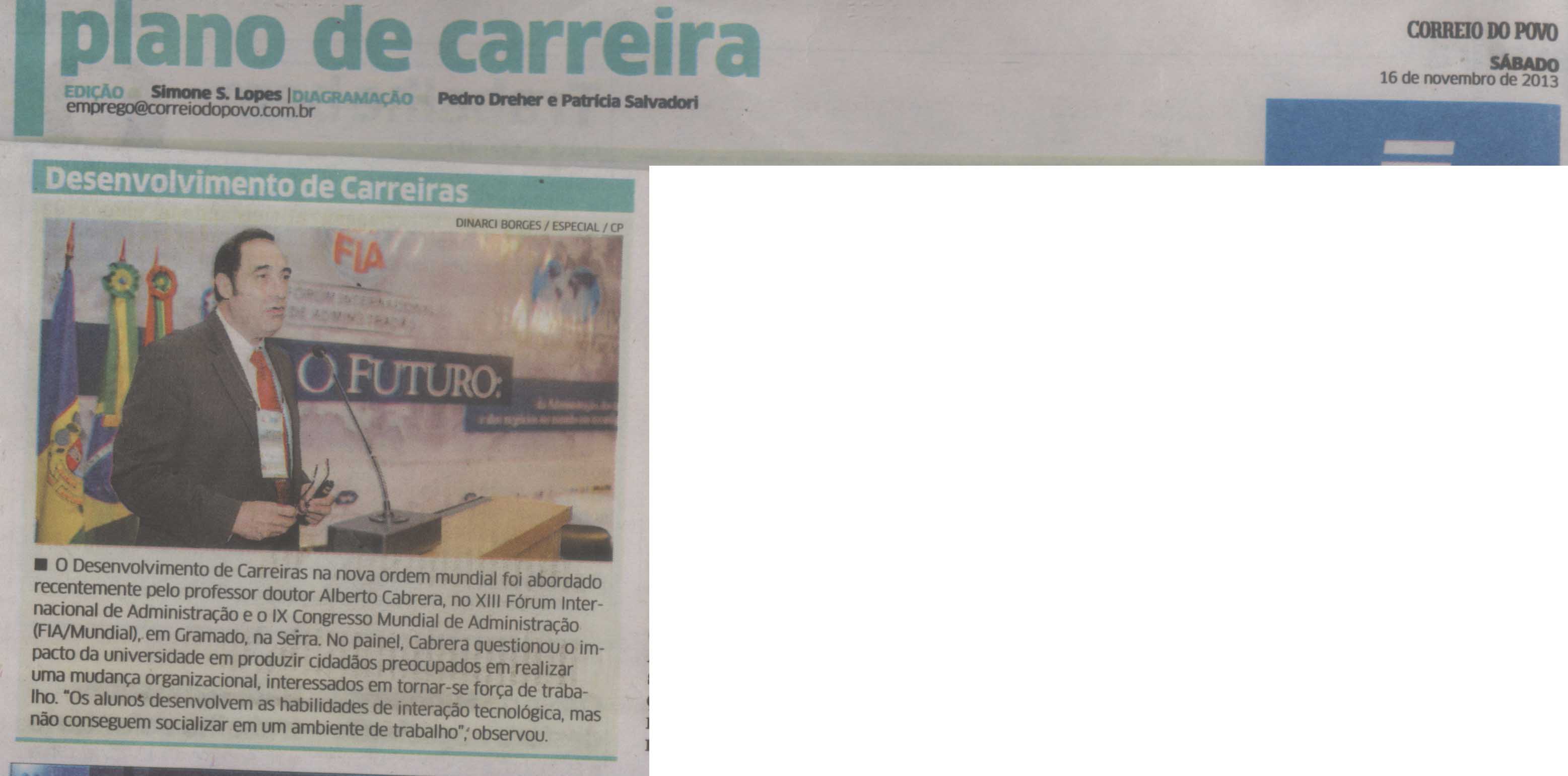 Desenvolvimento de Carreiras